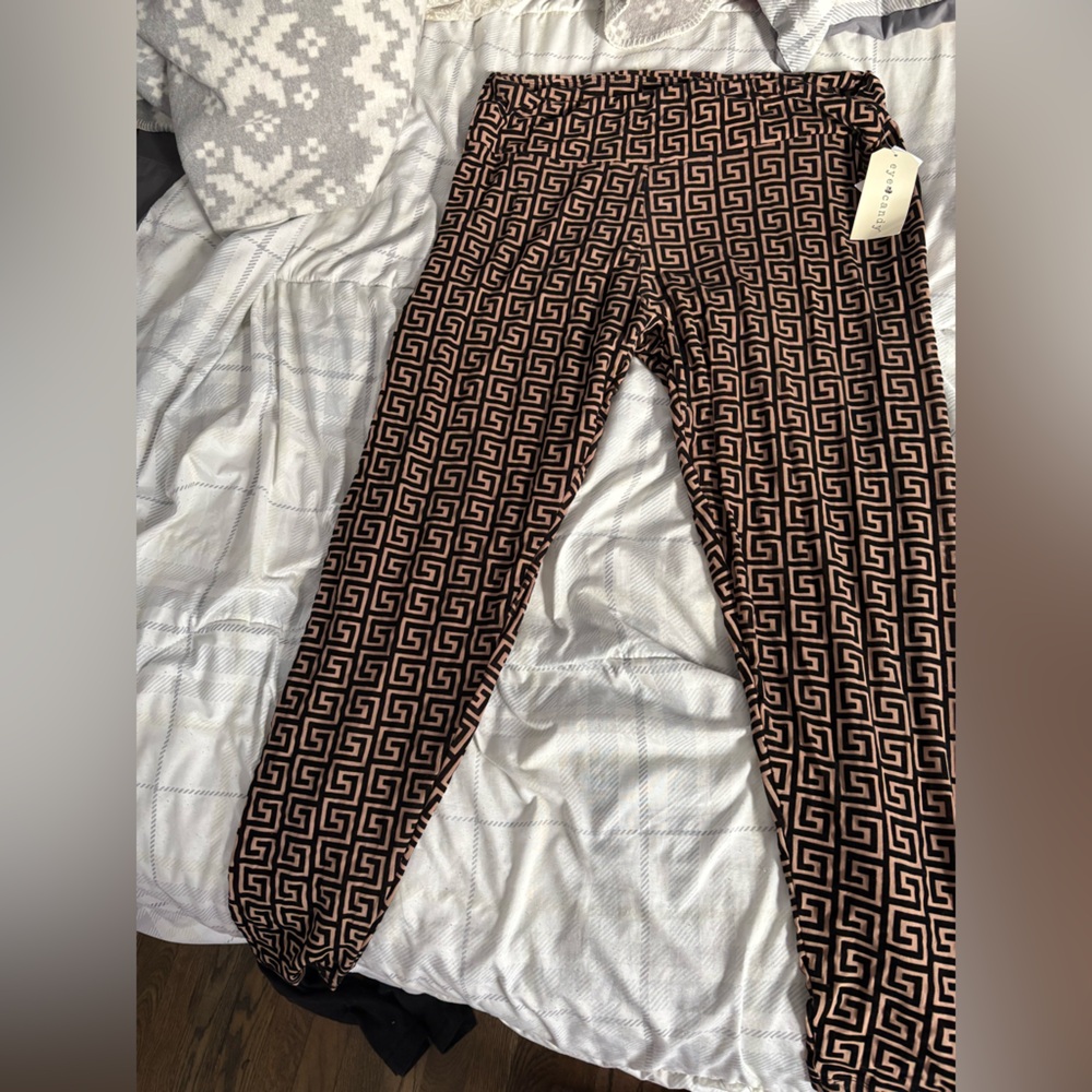 Geometric Patterned Pants
